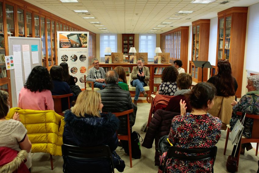 Presentación do libro Hoxe Escribo En
