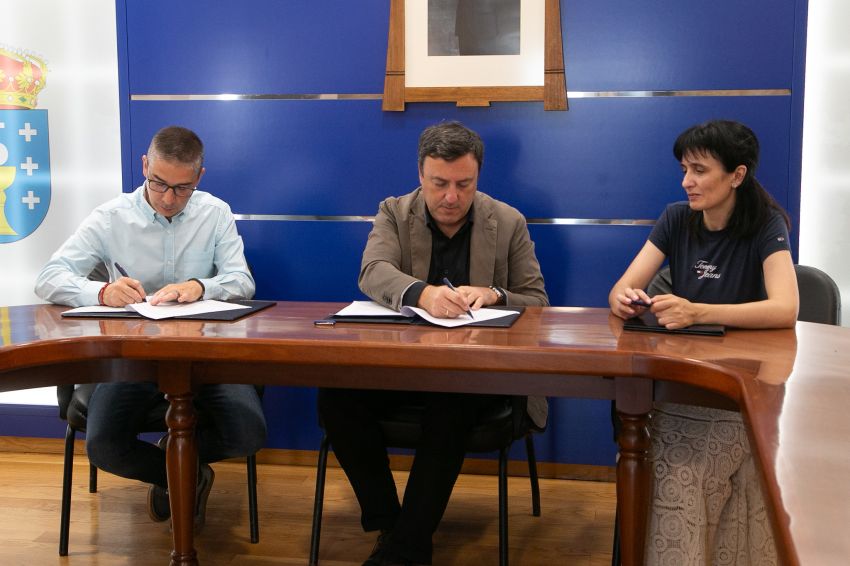 A Deputación apoiará con 200.000 euros ao Concello da Baña para o arranxo da estrada entre Lañas e O Pazo