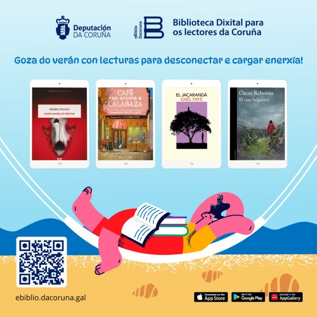 Goza do verán con lecturas para desconectar e cargar enerxía!