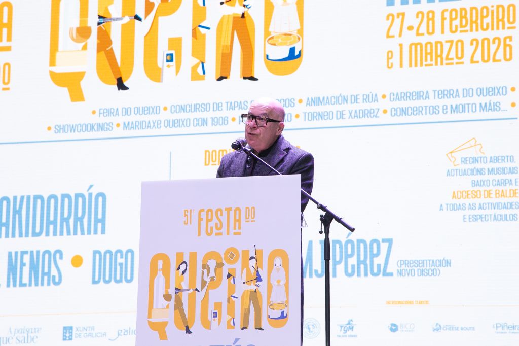 A Deputación da Coruña reivindica na 51.ª Festa do Queixo o papel do sector produtor como motor do rural galego