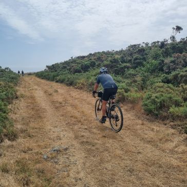 A Deputación completa a nova senda ciclable entre as baterías de Campelo Baixo e Campelo Alto, en Valdoviño