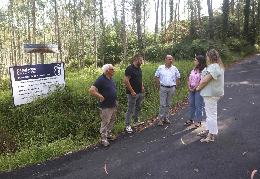 Cristina García salienta en Vilarmaior a “relevancia” dos investimentos do Plan Único para o municipio, que en 2026 alcanzan os 642.454 €