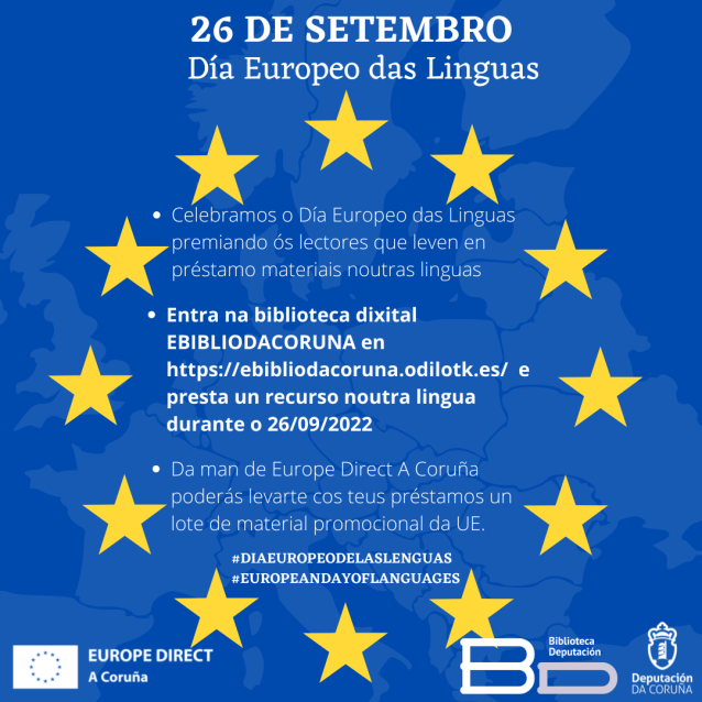 Semana Europea das Linguas na biblioteca da Deputación da Coruña