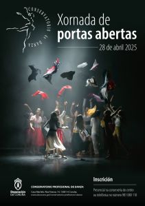 O Conservatorio de Danza da Deputación e o Museo de Belas Artes da Coruña deséxanlles un Bo Nadal e un feliz 2022!
