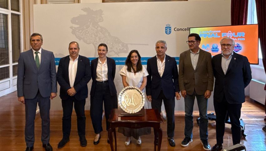 Antonio Leira destaca que a Final Four da Primeira FEB confirma “o gran momento do baloncesto coruñés”