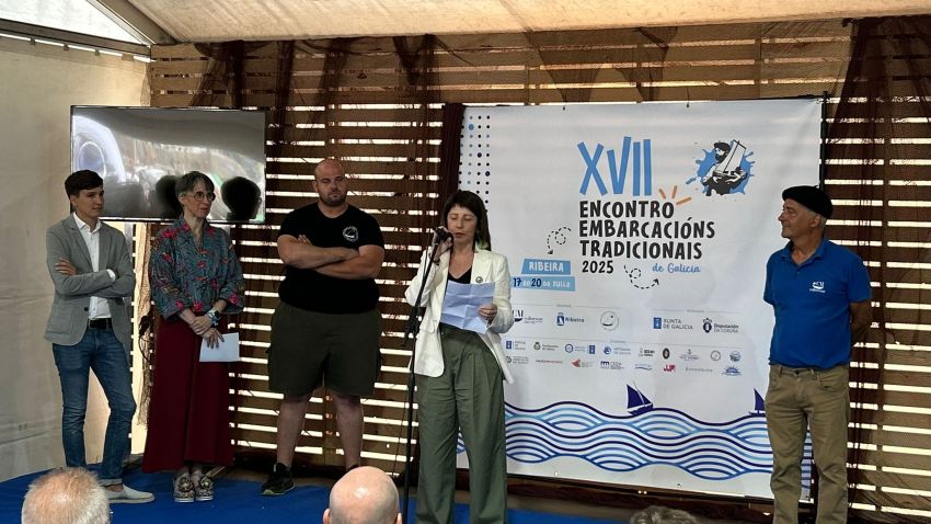 Comeza en Ribeira o XVII Encontro de Embarcacións Tradicionais de Galicia co apoio da Deputación