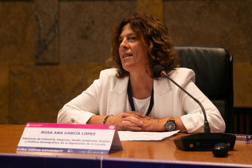 Rosa Ana García clausura o ‘Foro Riazor: Global Maritime Sustainability’