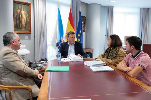 Formoso ofrece á alcaldesa de Fisterra a colaboración da Oficina Next Deputación para buscar financiamento europeo ao proxecto de construción dunha senda litoral na praia do Rostro