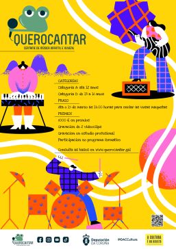 A Deputación convoca o VI Concurso “Quero Cantar” de música infantil e xuvenil