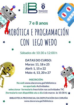 Curso de Lego WeDo 2023