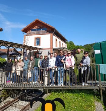 A Deputación estuda en Euskadi e Navarra o éxito das súas vías verdes para aplicalo na Compostela-Tambre-Lengüelle