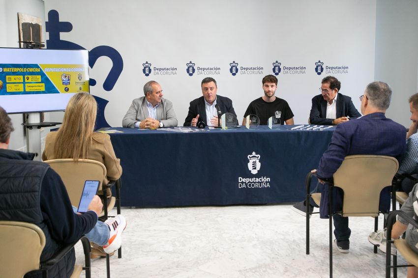 A Deputación da Coruña impulsa o I Torneo de Waterpolo Base da man do Club Waterpolo Coruña Rías Altas