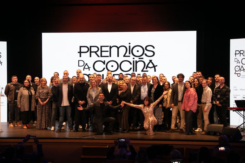 Xosé Regueira defende nos I Premios da Cociña Galega a unión de produto, territorio e identidade
