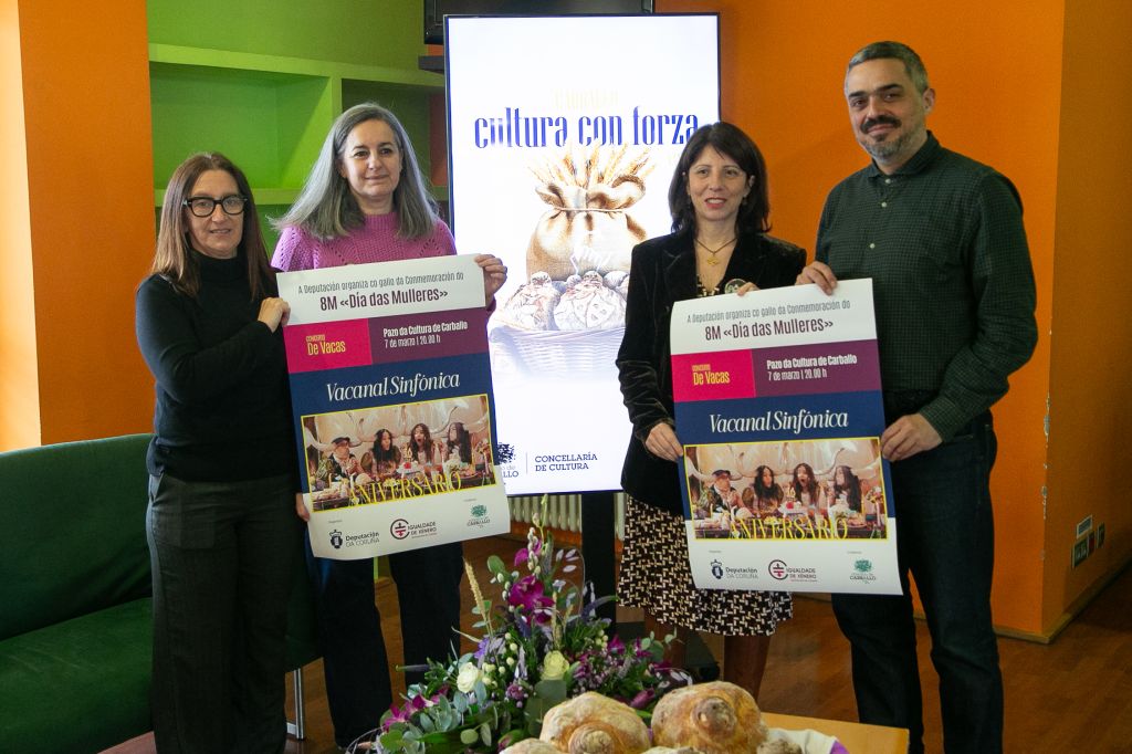 A xira do décimo aniversario de De Vacas chega o 7 de marzo a Carballo co apoio da Deputación