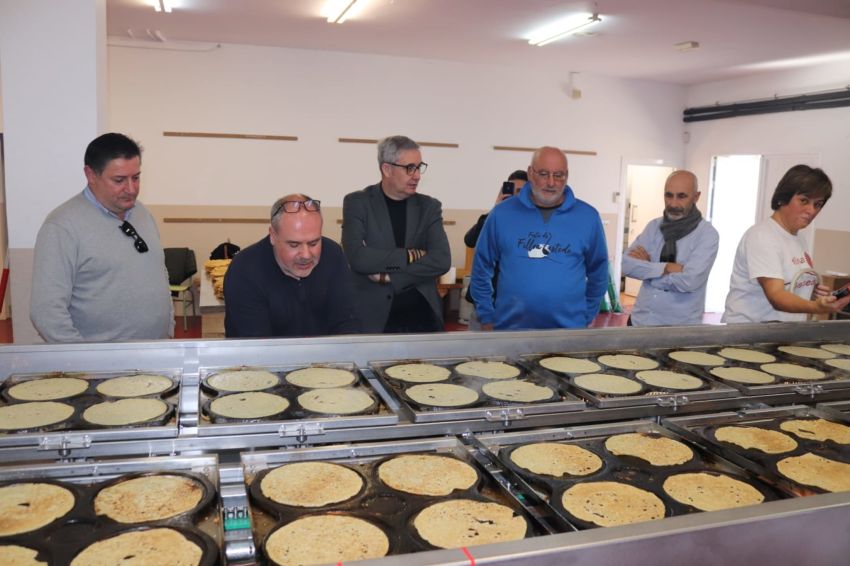 A Deputación financia a nova filloeira da Asociación Cultural da Filloa de Lestedo con capacidade para producir 800 pezas á hora