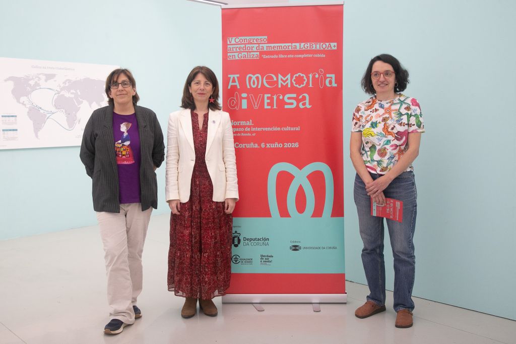 A Deputación e a Universidade da Coruña presentaron a campaña ‘Ser e Sentir’ e a quinta edición do Congreso Memoria Diversa