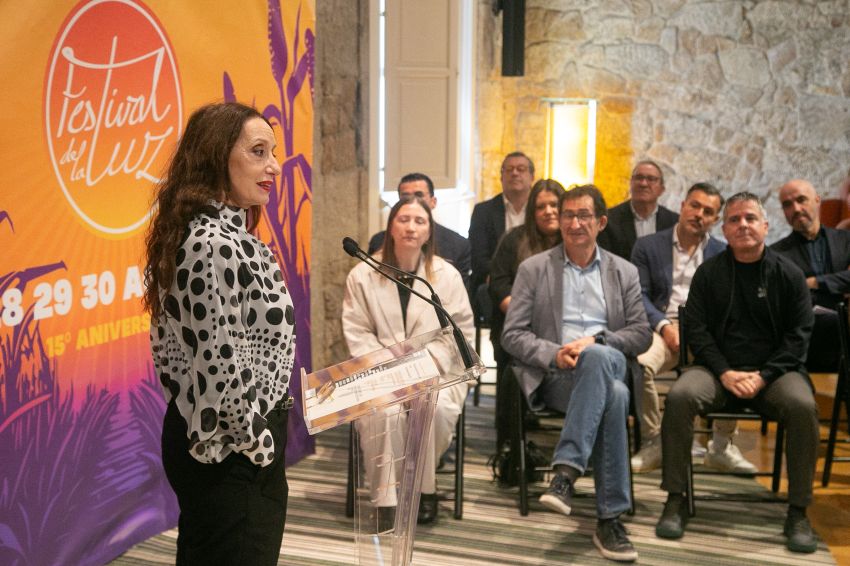 A Deputación apoia o Festival de la Luz 2026, que celebra o seu 15 aniversario cun cartel encabezado por Pablo Alborán, Nena Daconte e Chambao