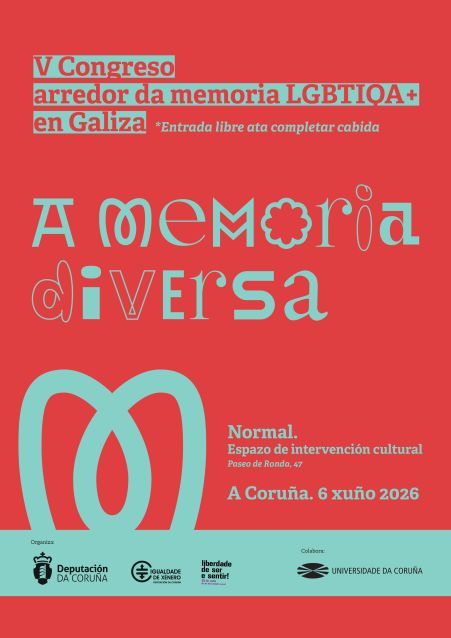 A Deputación e a Universidade da Coruña presentaron a campaña ‘Ser e Sentir’ e a quinta edición do Congreso Memoria Diversa