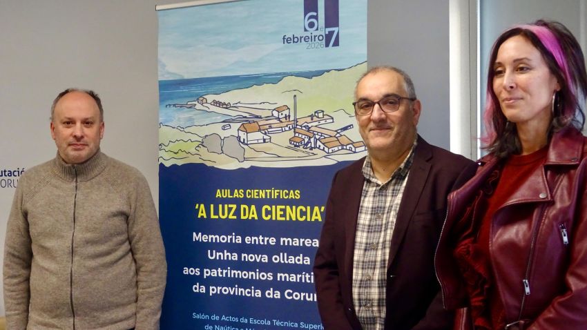 A Deputación da Coruña organiza esta semana unhas xornadas para repensar os patrimonios marítimos