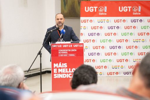 Bernardo Fernández reivindica o papel “esencial” de UGT na defensa dos dereitos laborais