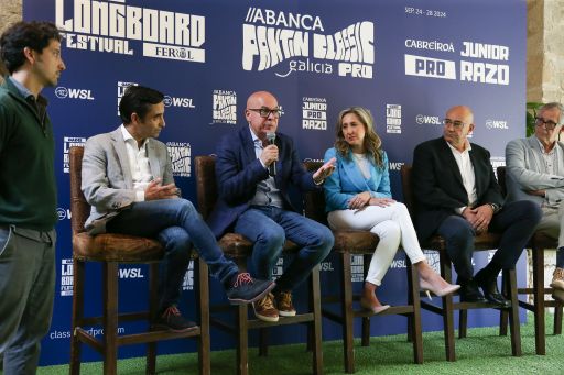 A provincia da Coruña acolle, co apoio da Deputación, as tres probas que a World Surf League celebrará este ano en España