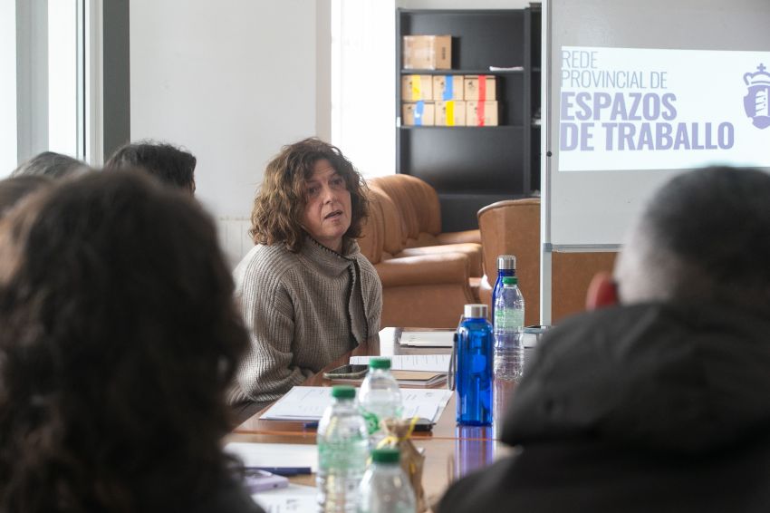 A Deputación deseña na Capela o futuro da Rede Provincial de Coworking, que xa suma 12 centros de emprendemento en toda a provincia