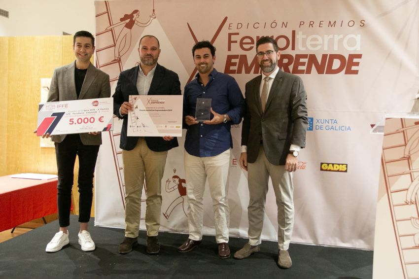 Bernardo Fernández destaca nos premios Ferrolterra Emprende o papel do emprendemento como motor de emprego e futuro para a provincia da Coruña