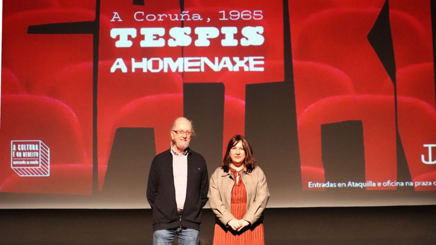 A Deputación homenaxeará o grupo teatral Tespis o vindeiro 23 de marzo cunha gala no Teatro Colón