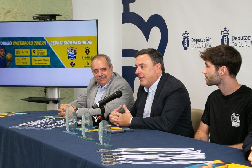 A Deputación da Coruña impulsa o I Torneo de Waterpolo Base da man do Club Waterpolo Coruña Rías Altas