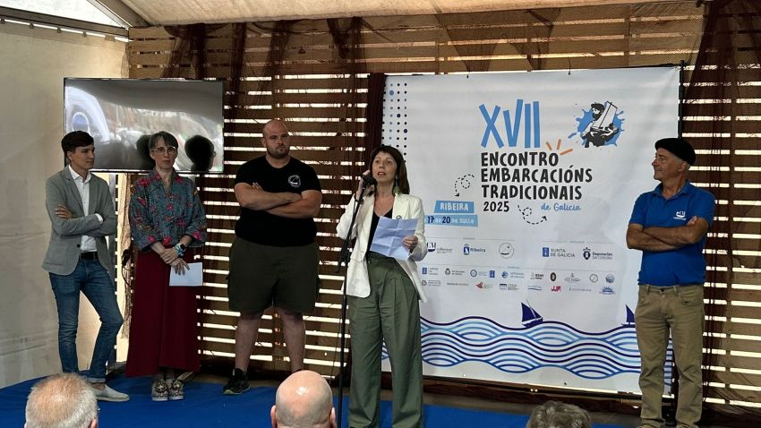 Comeza en Ribeira o XVII Encontro de Embarcacións Tradicionais de Galicia co apoio da Deputación