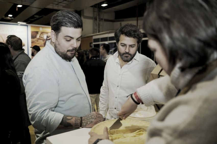 Os cociñeiros Iván Domínguez e Moncho Méndez amosan as potencialidades da alta gastronomía coruñesa en Madrid Fusión