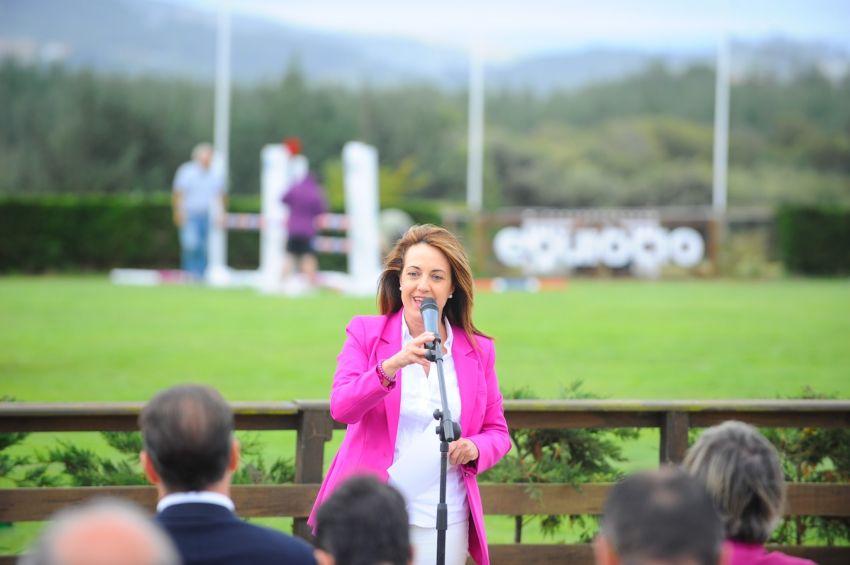 A Deputación destaca o gran potencial turístico e deportivo de Equiocio como un certame hípico de referencia internacional