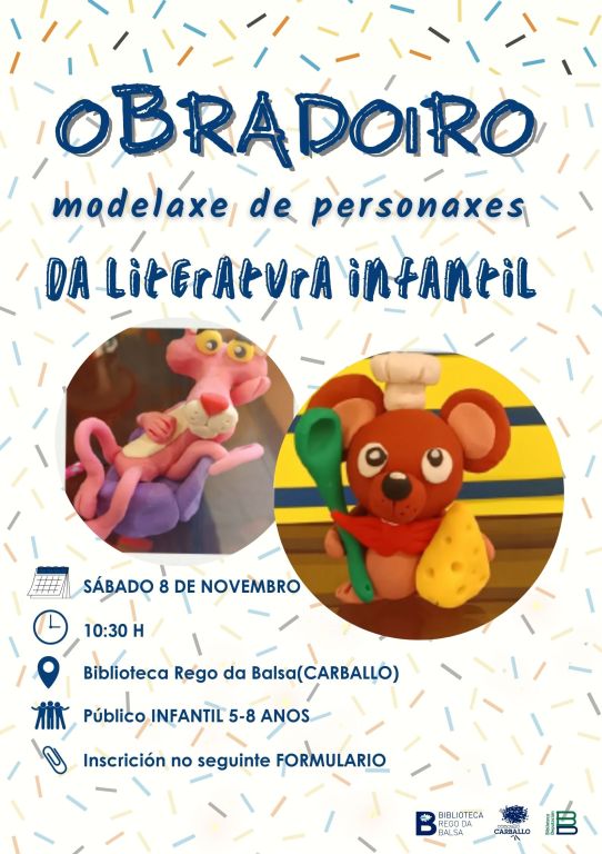 Obradoiro de modelaxe na Biblioteca Pública Municpal 