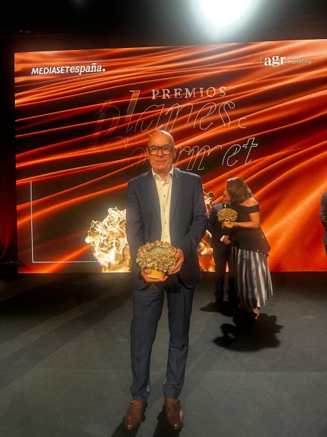 A Deputación da Coruña recibe en Madrid o Premio Planes Gourmet de Enoturismo Gastronómico