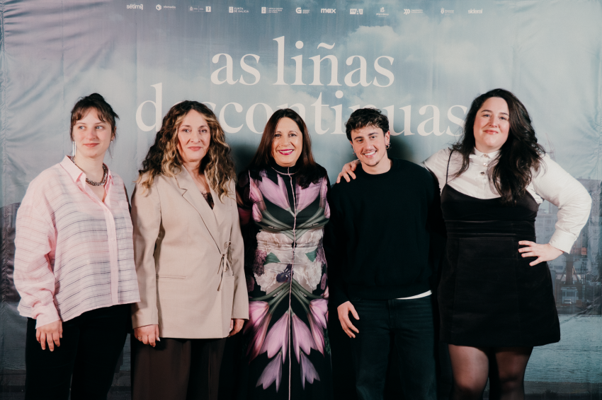 A Deputación reafirma o seu apoio á cultura coa colaboración no filme 'As liñas descontinuas'