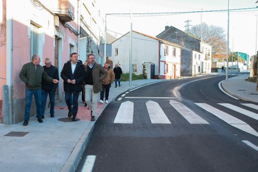 A Deputación da Coruña aproba a terceira fase das obras da travesía de Aneiros a Cabana, en Ferrol, cun investimento de 687.000 euros