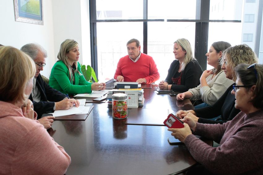 A Deputación visita o Concello de Fene para analizar o estado de varias estradas