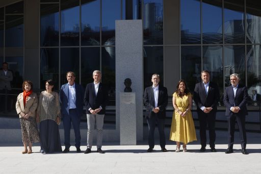 Valentín Formoso asiste á inauguración da nova sede global de Corporación Hijos de Rivera no polígono da Grela