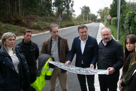 A Deputación comeza as obras de ampliación e mellora da estrada Galanas a Cacheiras, en Teo, nas que inviste 535.320 euros