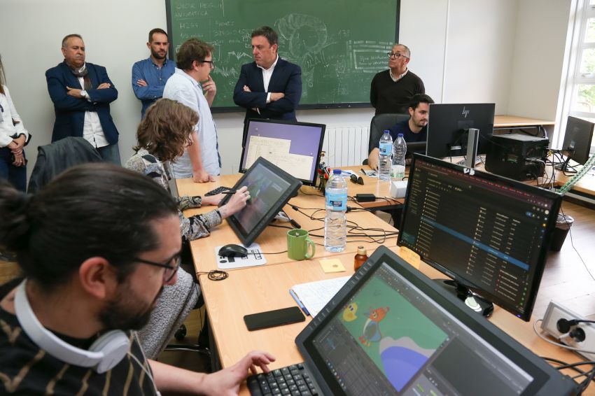 Formoso destaca que a provincia da Coruña é unha potencia europea en animación